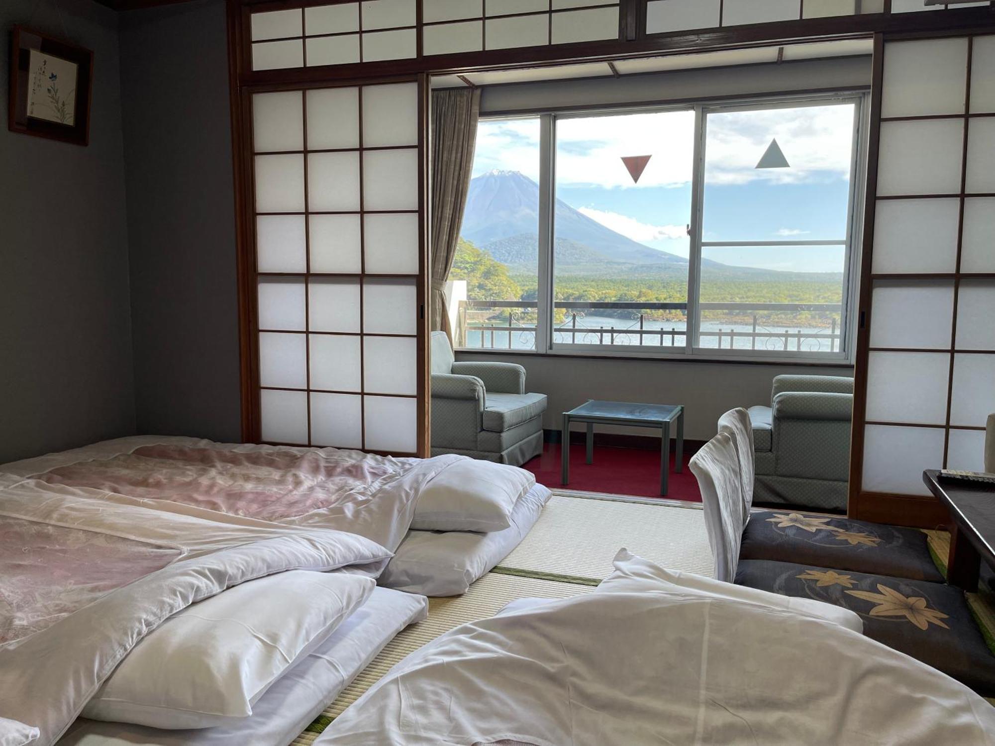 Shoji Lake Hotel ฟูจิคาวากุจิโกะ ภายนอก รูปภาพ